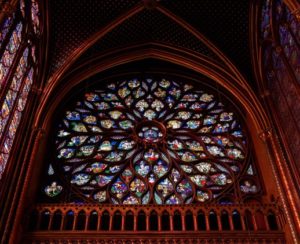 Rosace de l'Apocalypse de la Sainte Chapelle Paris