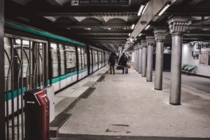 Metro in Paris - Navigo pass